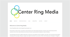 Desktop Screenshot of centerringmedia.com